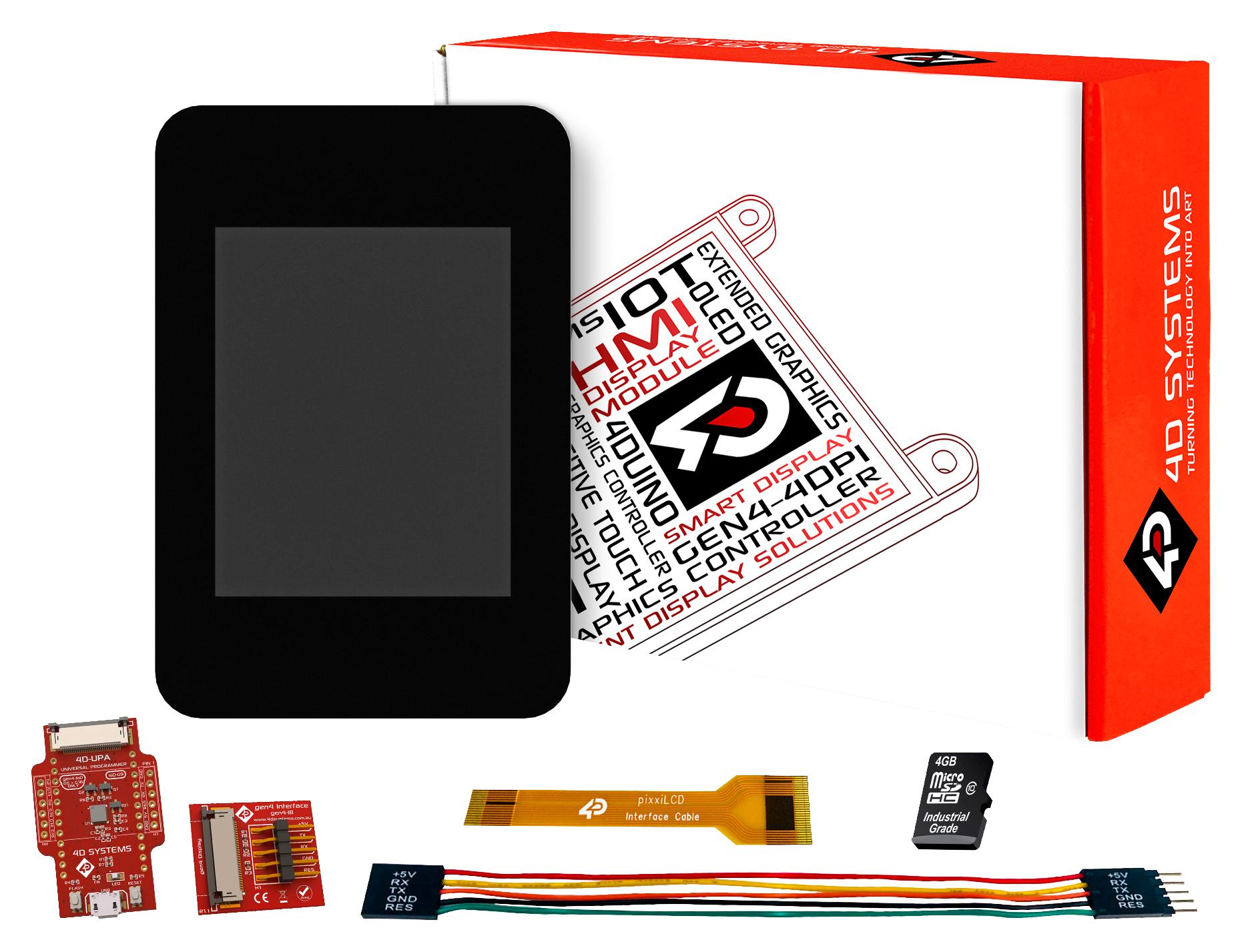 4D Systems SKPIXXILCD20P2 – Reliable TFT Display for Industrial Applications
