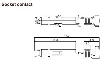 JST Series EL Connectors: SLF01GWP13E