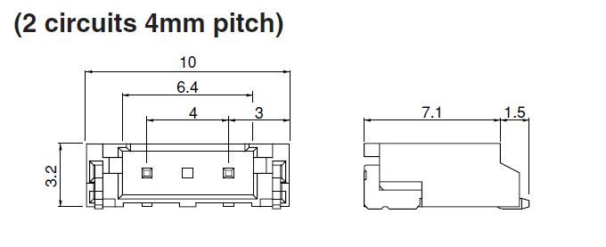 JST Series Terminal Socket: SLF41T13E