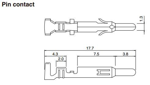 JST SLM41TP13E – Reliable Terminal Pin for Industrial Applications