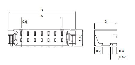 JST XSR Series 06XSR-36S Reliable Connectors for Electronic Applications