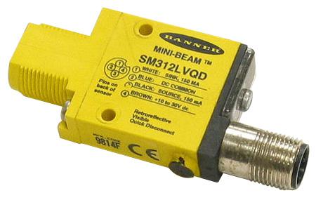 Banner Series SM312LVQD: Retroreflective Sensor for Industrial Automation