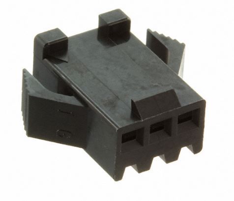 JST Series SM 2.5mm Connector Housing: SMP03VBC