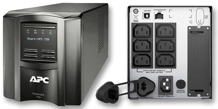 APC Series UPS: SMT750I 750VA Pure Sine Wave Power Supply