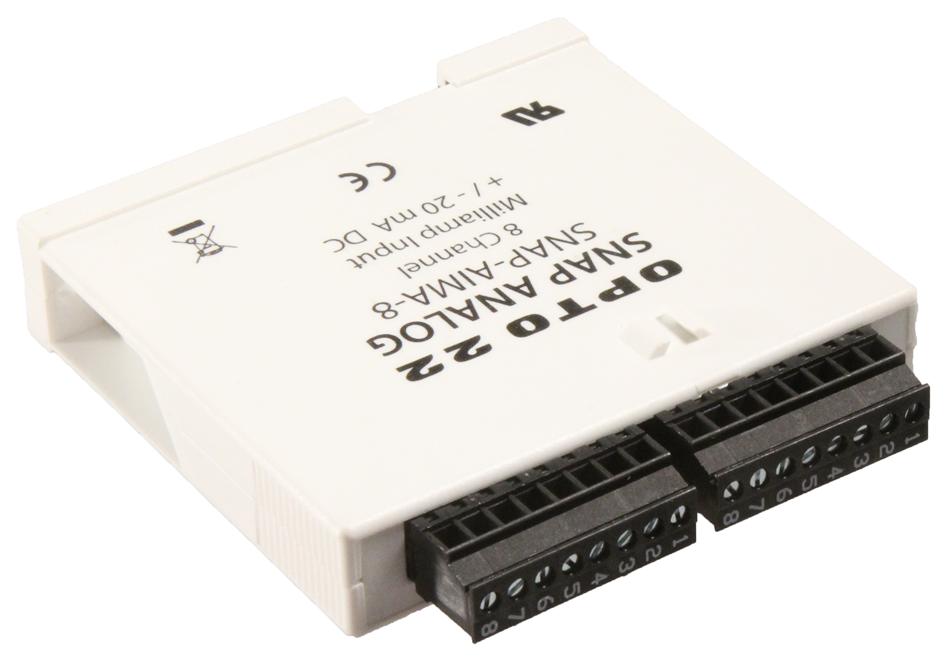 Opto 22 Series SNAP-AIMA8: -20 to 20 mA Analog Current Module