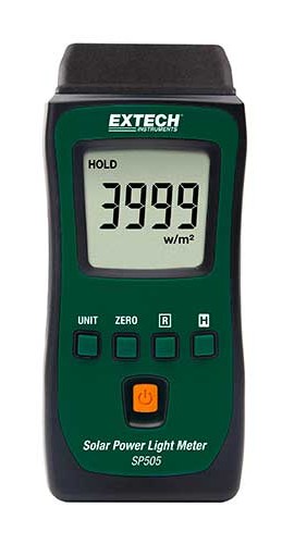 Extech Series SP505 Solar Power Light Meter: SP505