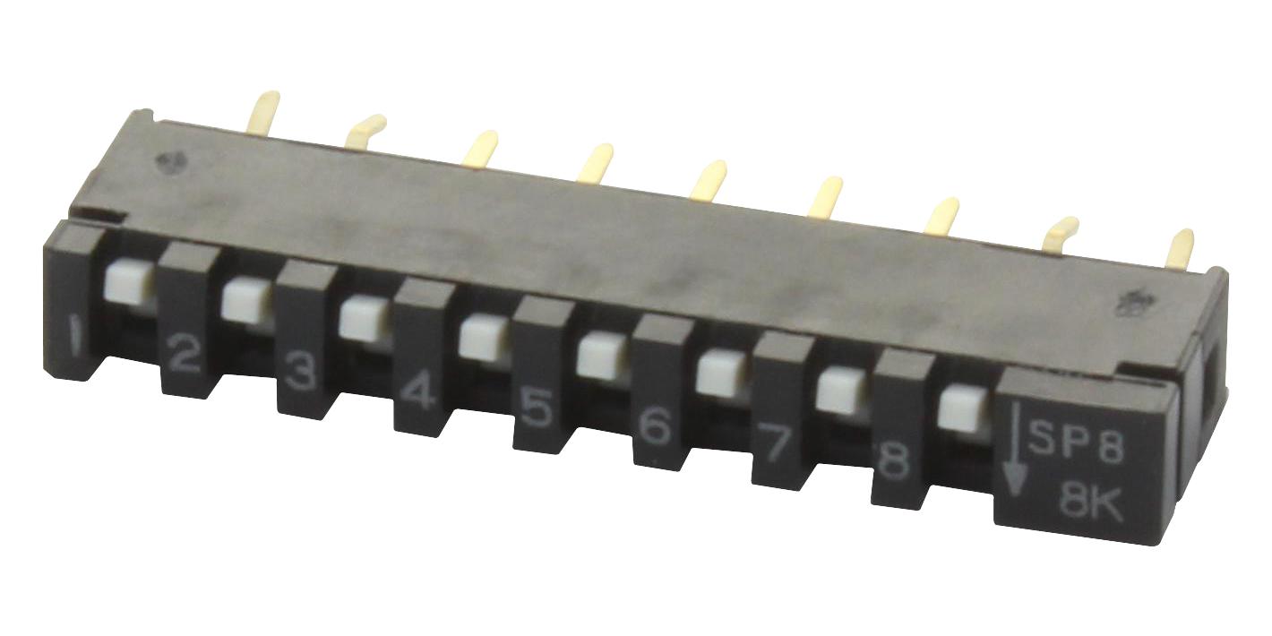 CK Switches SPA Series 8-position Reliable Industrial Switch for Control Applications