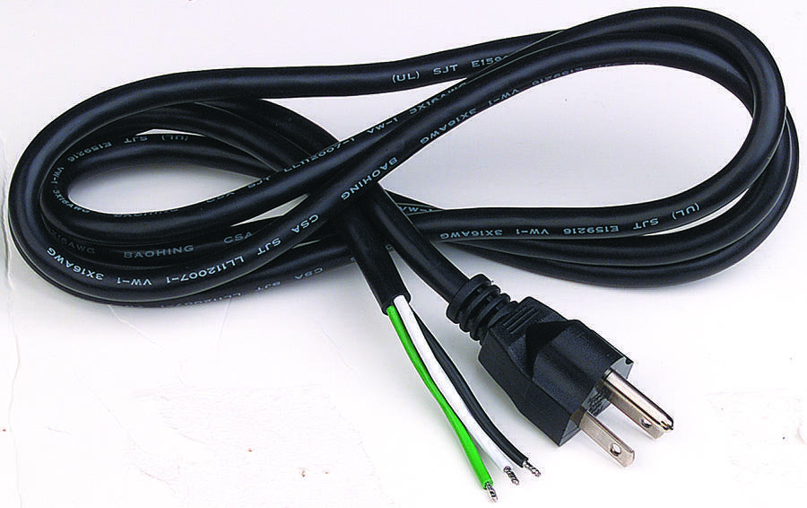 Generic 12-Feet Power Cord – Reliable Power Supply for Industrial Applications