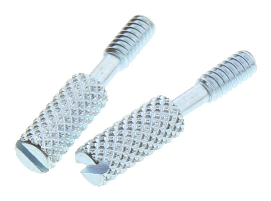 Multicomp Machined Thumbscrew – Reliable D-Sub Connector Fastener for Industrial Applications