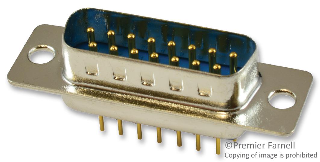 Buy multicomp 15 Pin Straight PCB D-Sub Plug Part Number SPC15347 Online