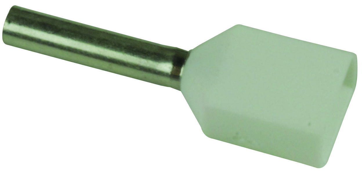 Multicomp Copper Twin Wire Ferrule – Reliable Electrical Connections for Industrial Applications
