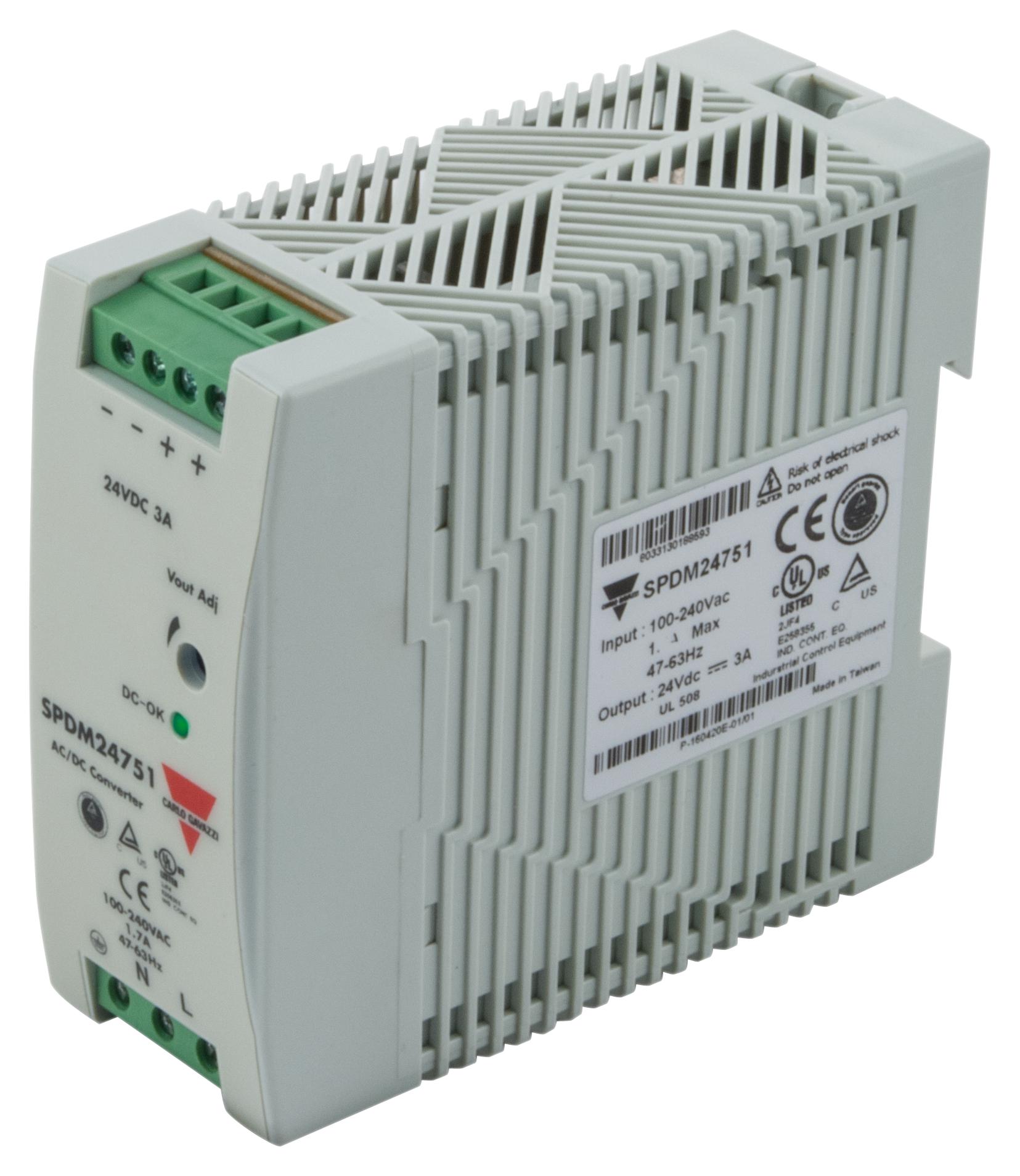 Buy Carlo Gavazzi SPDM Power Supply Part Number SPDM12751 Online