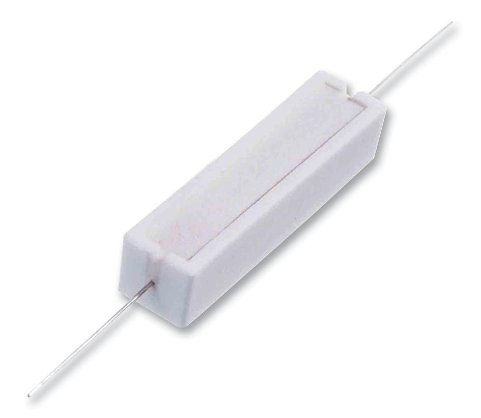 TT Electronics Series SQP: Ceramic Power Resistor 10W: SQP7S0R33JB15