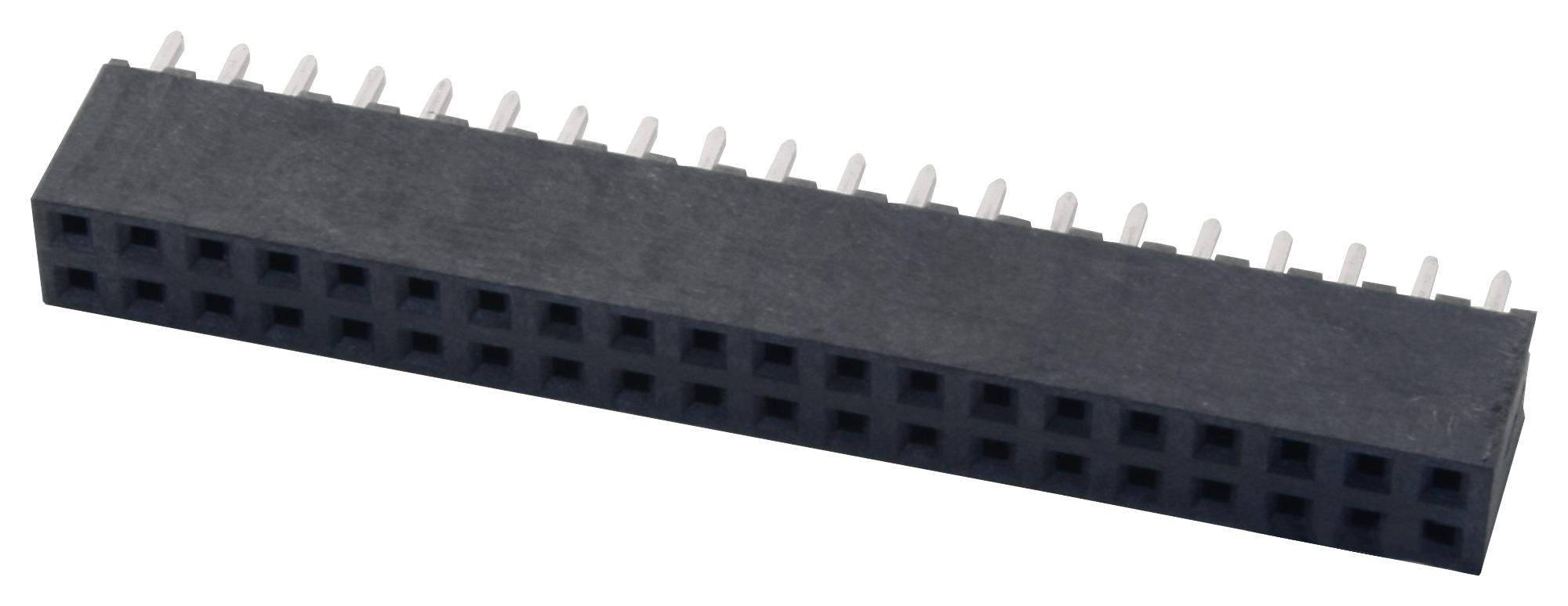 Samtec Series SQT: 2mm Pitch Spaced Socket - Part SQT12001LD