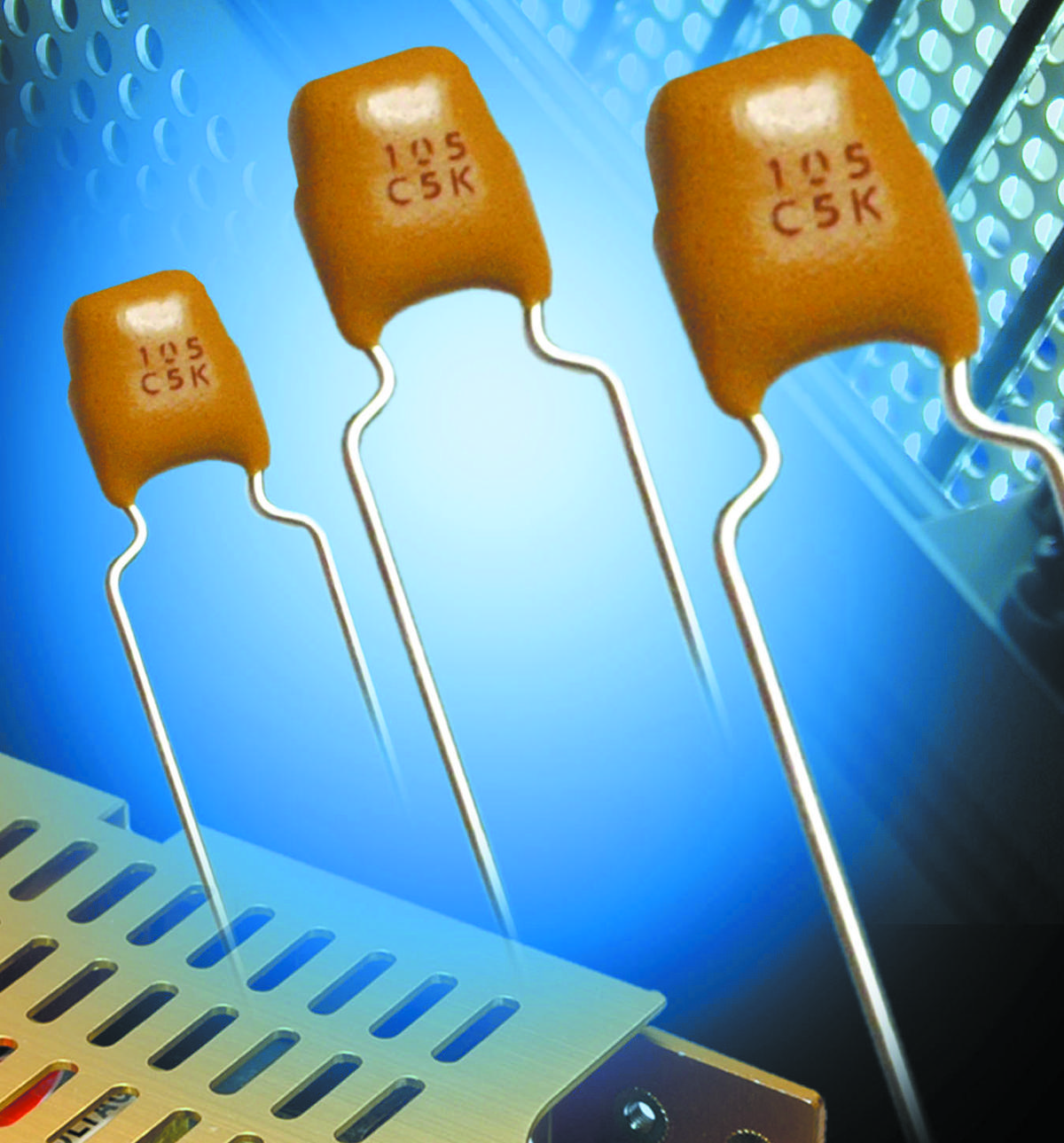 Buy AVX SR Series Radial Leaded Capacitors Part Number SR205C104KARTR1 Online