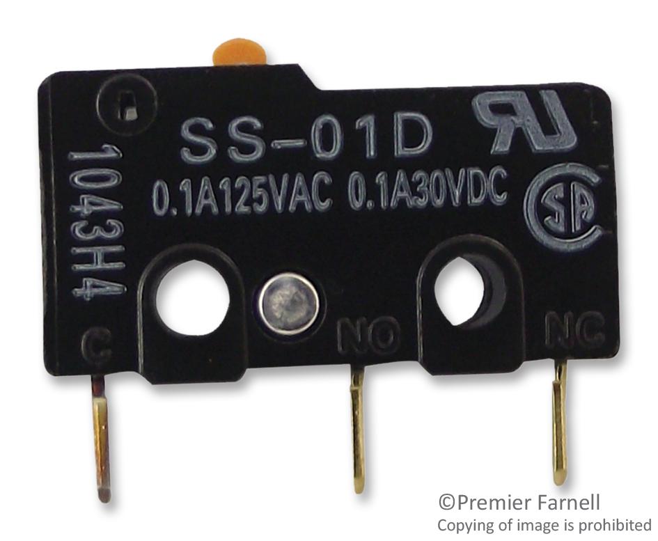 Buy Omron Snap Action Switch Part Number SS01FT Online
