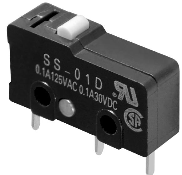 Omron SS Series Reliable Micro Switches for Industrial Applications