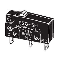 Buy OMRON Subminiature Basic Switch Part Number SSG5H Online