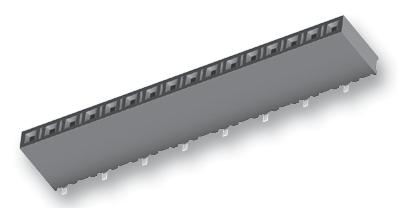 Samtec Series SSM: High Density Socket 2-36 Pins