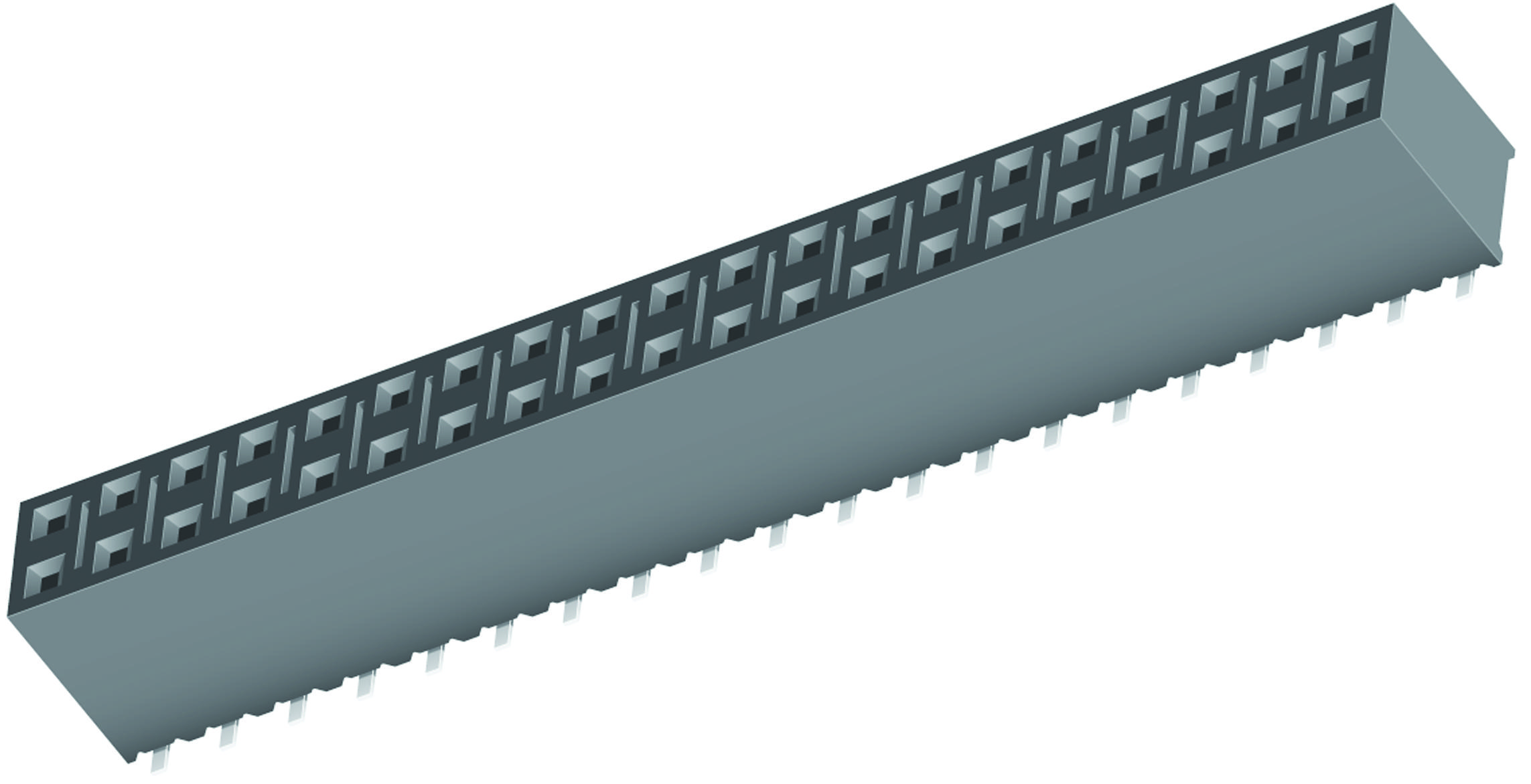 Samtec Series SSM: Mixed Flowing Gas Connector SSM130LDV