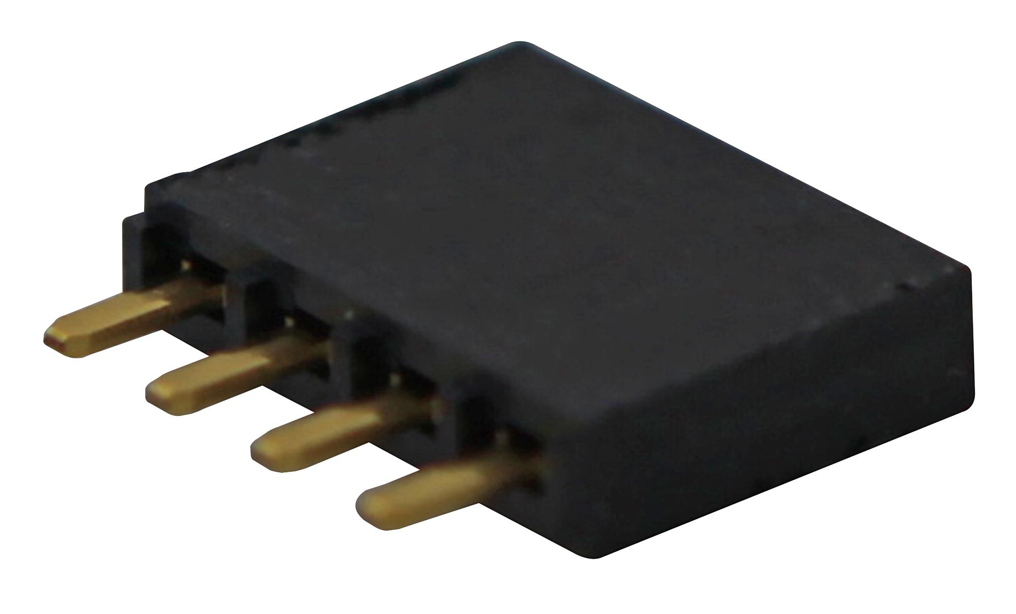 Samtec Series SSW: High-Temperature Through-Hole Socket SSW10401GS