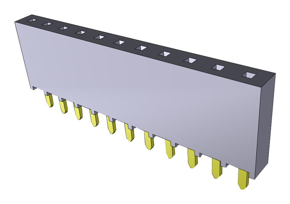 Samtec Series Square Post Socket Connector: SSW10701GS