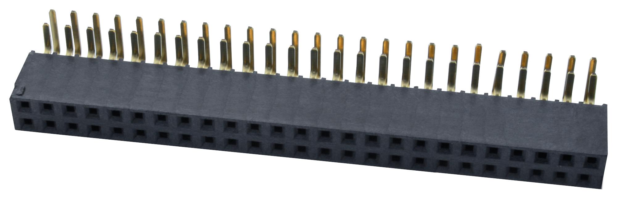 Samtec Series SSW Socket Strips: SSW12502GDRA
