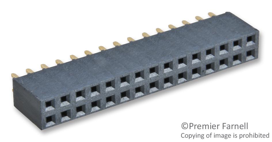 Samiec Series SSW: High-Temperature Through-Hole Socket