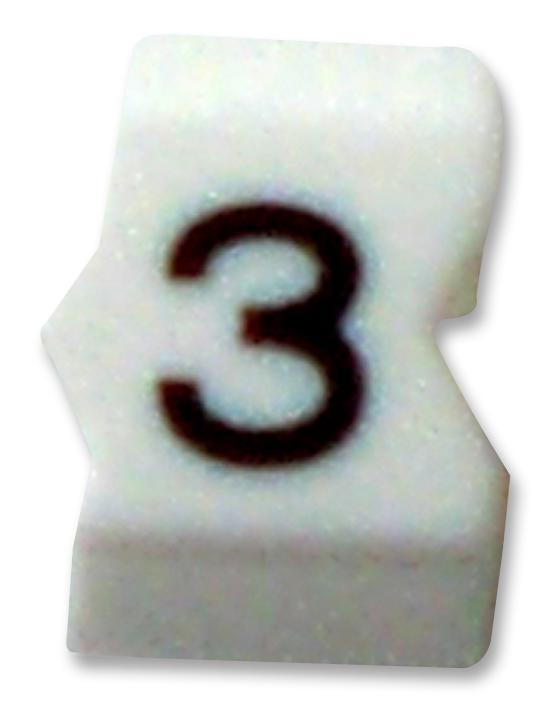 TE Series STD Markers: STD12W3 Cable Identification Marker