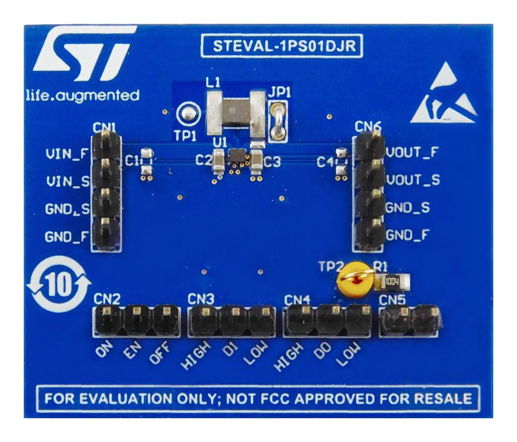 STMicroelectronics Series Nano-Quiescent Step-Down Converter: STEVAL1PS01DJR