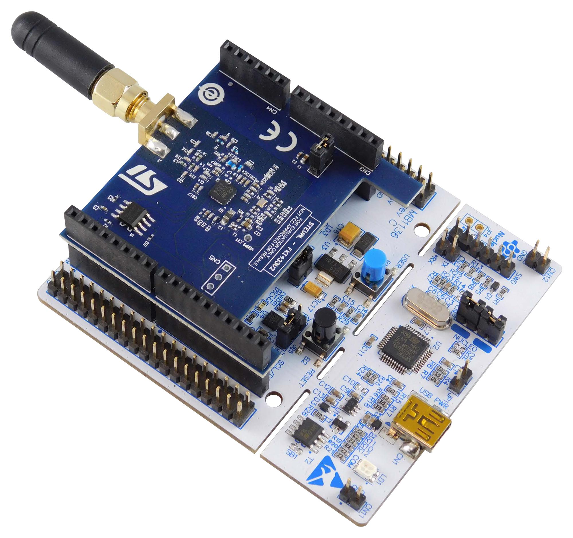 STMicroelectronics Series Sub-1GHz Transceiver: STEVALFKI433V2