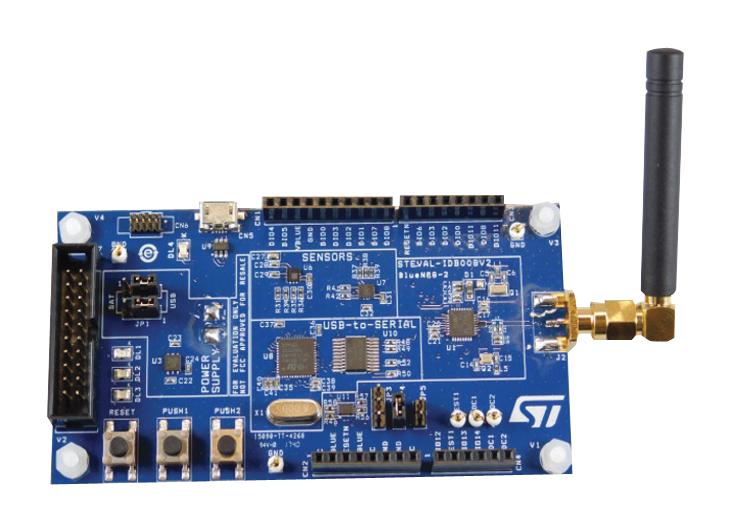 STMicroelectronics BlueNRG-2 U– Reliable Bluetooth Low Energy Evaluation Platform for Industrial Applications