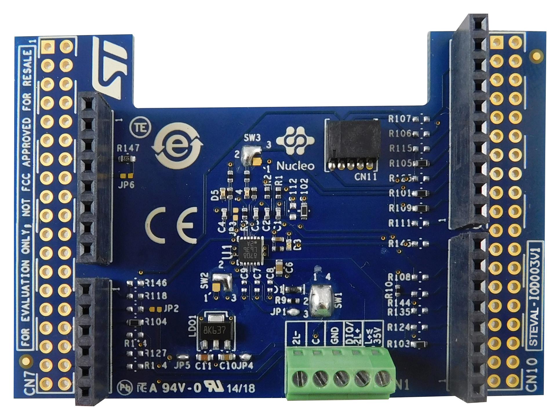 STMicroelectronics STEVAL-IOD003V1 – Reliable IO-Link Communication for Industrial Applications