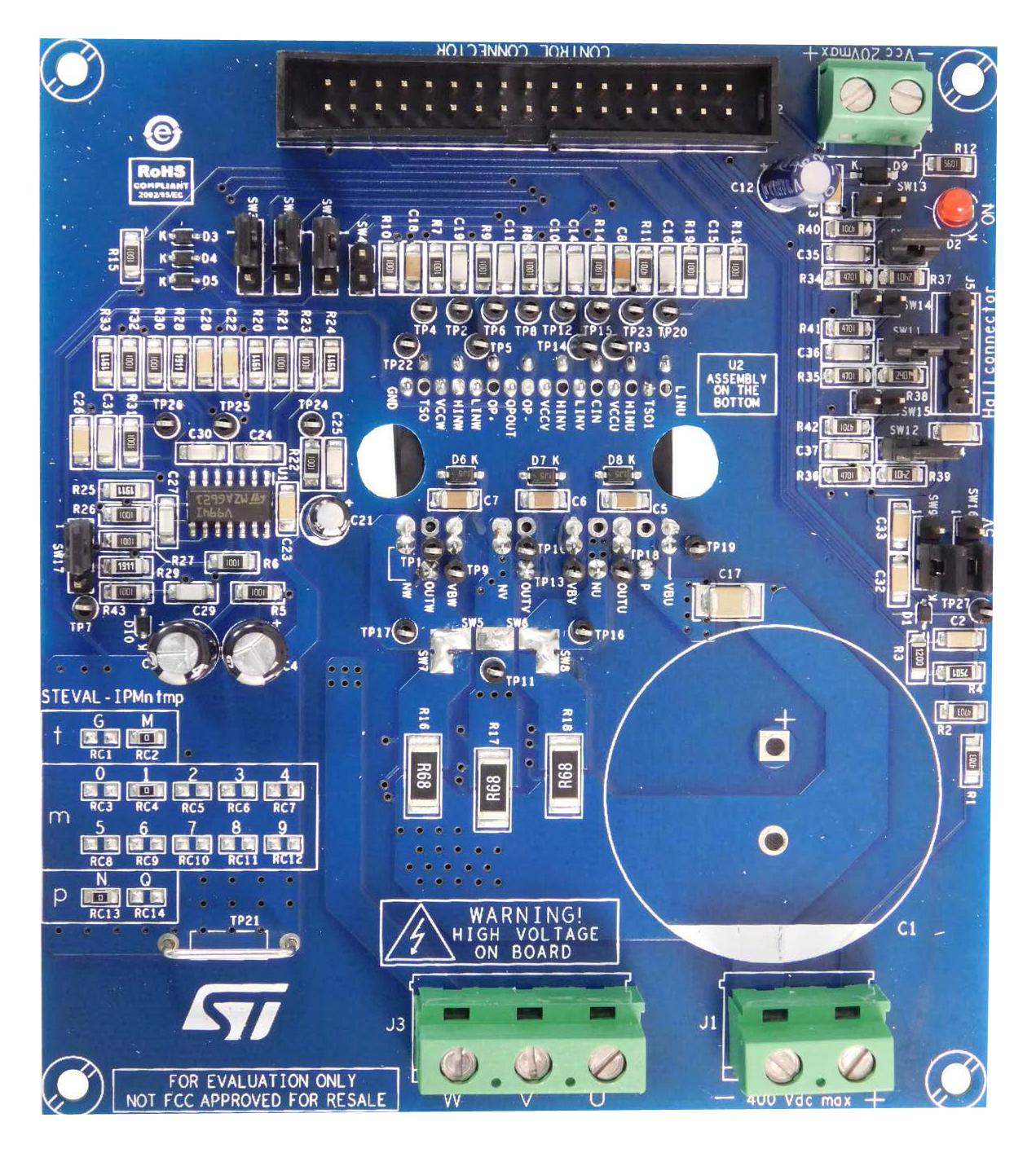 STMicroelectronics Series SLLIMM-nano Motor Drive: STEVAL-IPMnM1N