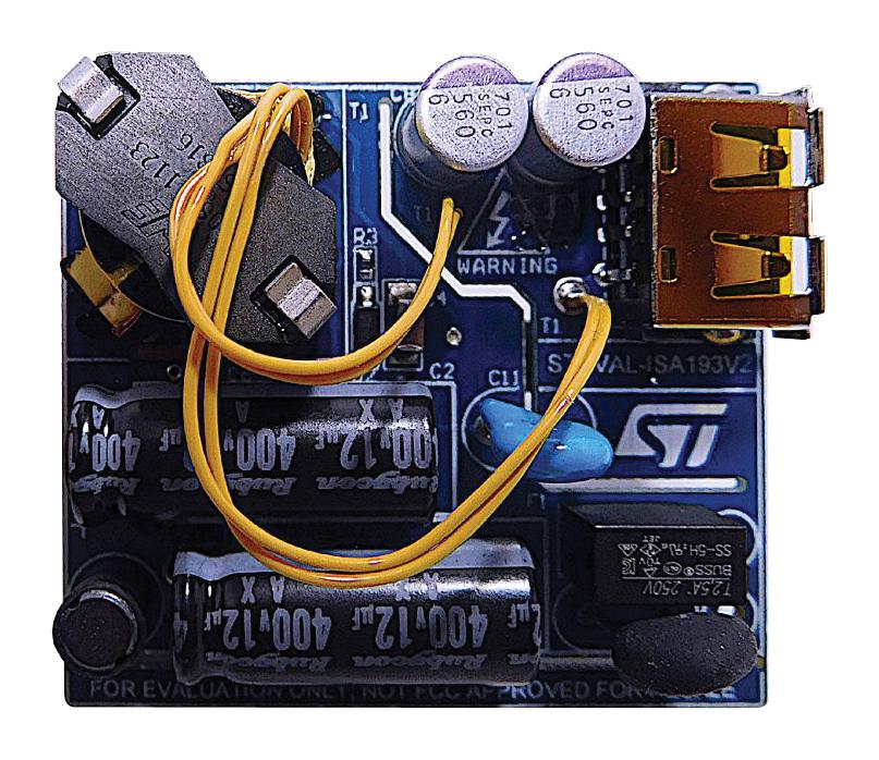 STMicroelectronics STEVAL-ISA193V2 – Reliable USB Power Adapter for Industrial Applications