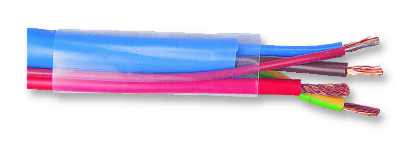 Multicomp PTFE Series 4:1 – Reliable High Temperature Heat Shrink Tubing for Industrial Applications