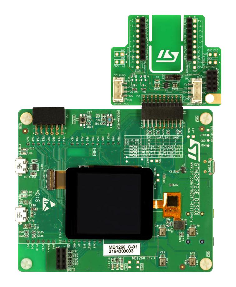 STMicroelectronics STM32F723EDISCO – Reliable Embedded Development Kit for Industrial Applications