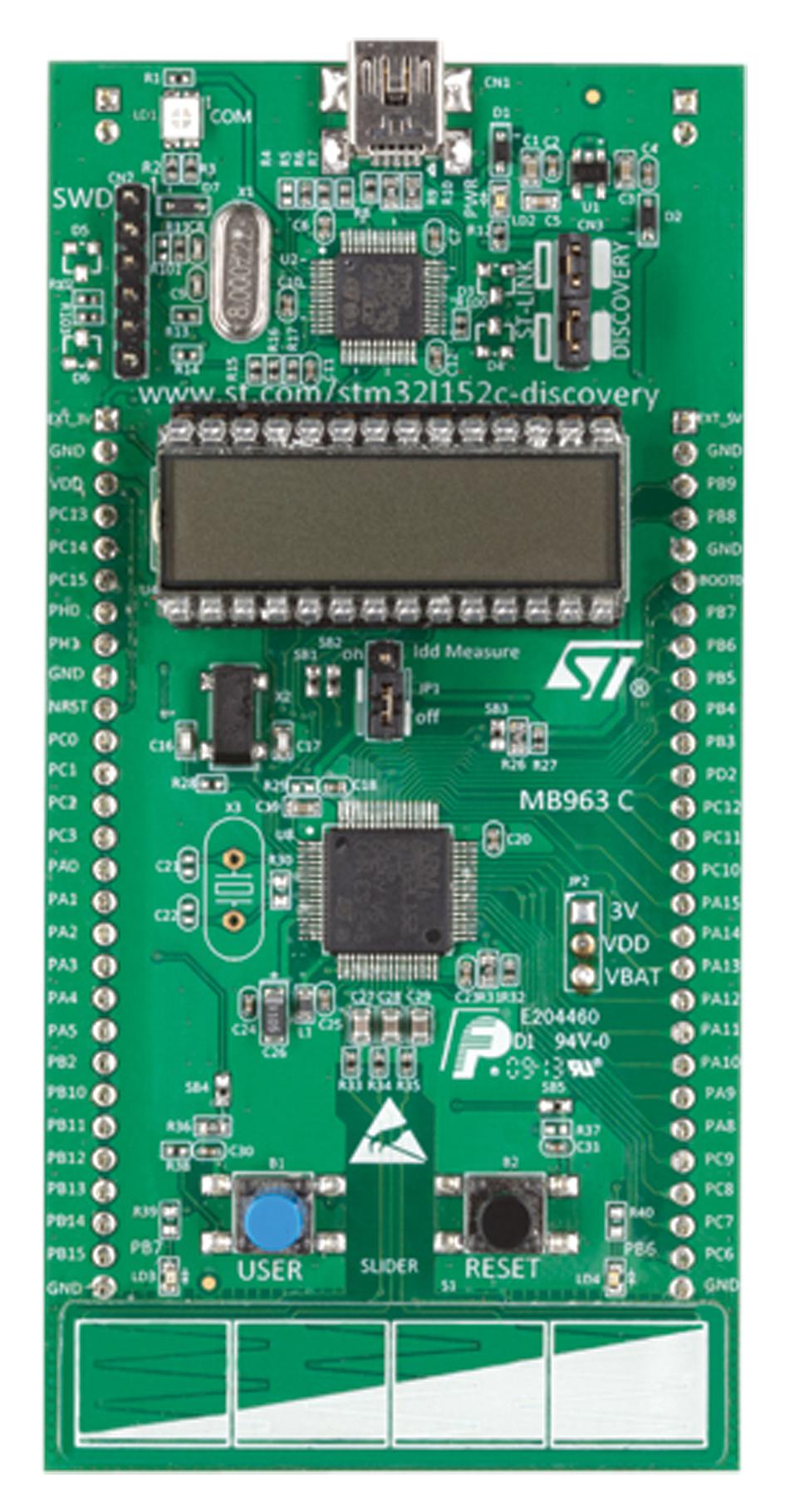 STMicroelectronics Series Discovery: STM32L152C Discovery Kit