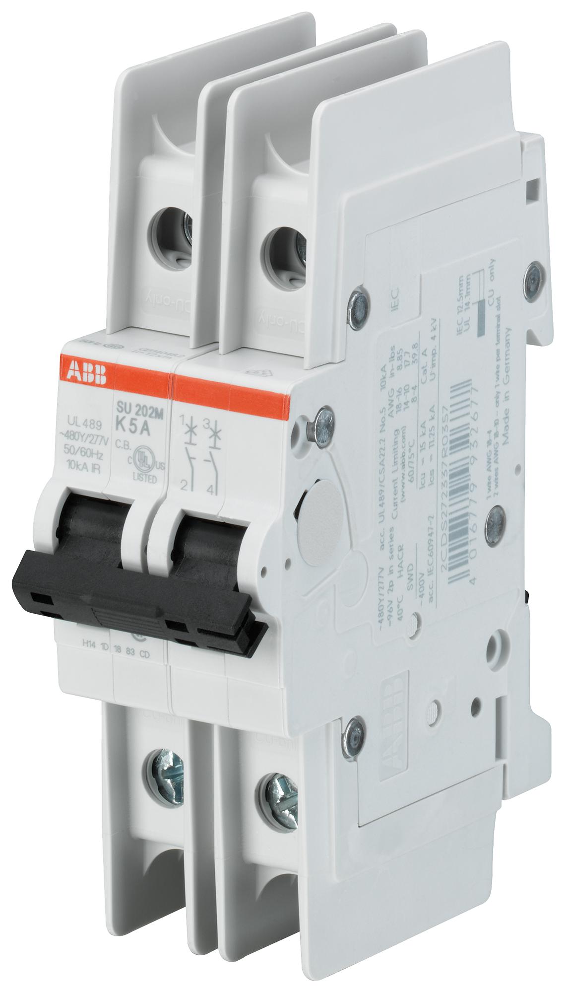 ABB Series SU202 Miniature Circuit Breaker: SU202M-K10