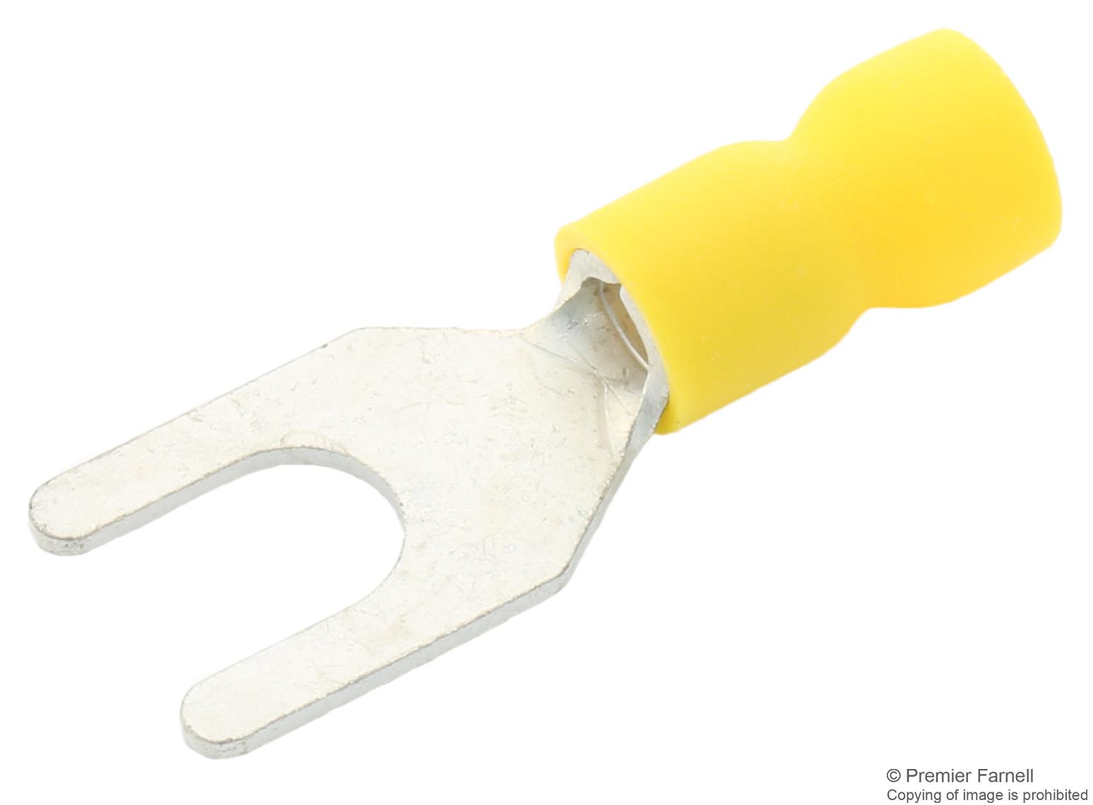 Multicomp U+2013 Reliable Insulated Spade Terminal for Industrial Applications