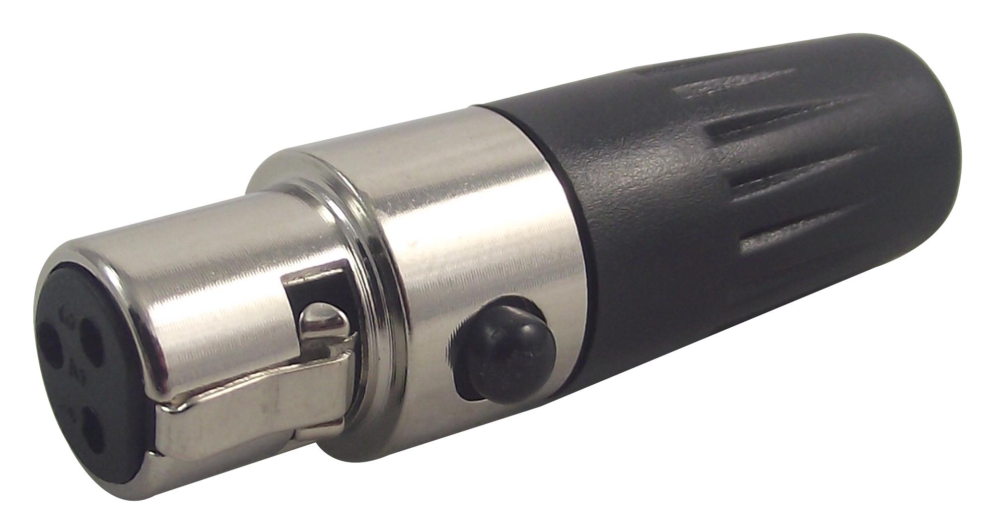 Multicomp Series Mini XLR Socket: SVP556TA1