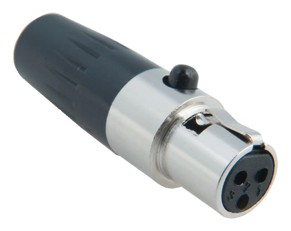 Multicomp Mini XLR Socket – Reliable 3-Contact Connection for Industrial Applications