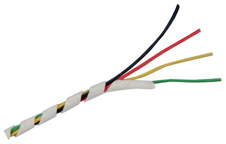 Alpha Wire Series Spiral Wrap: SW14WH005