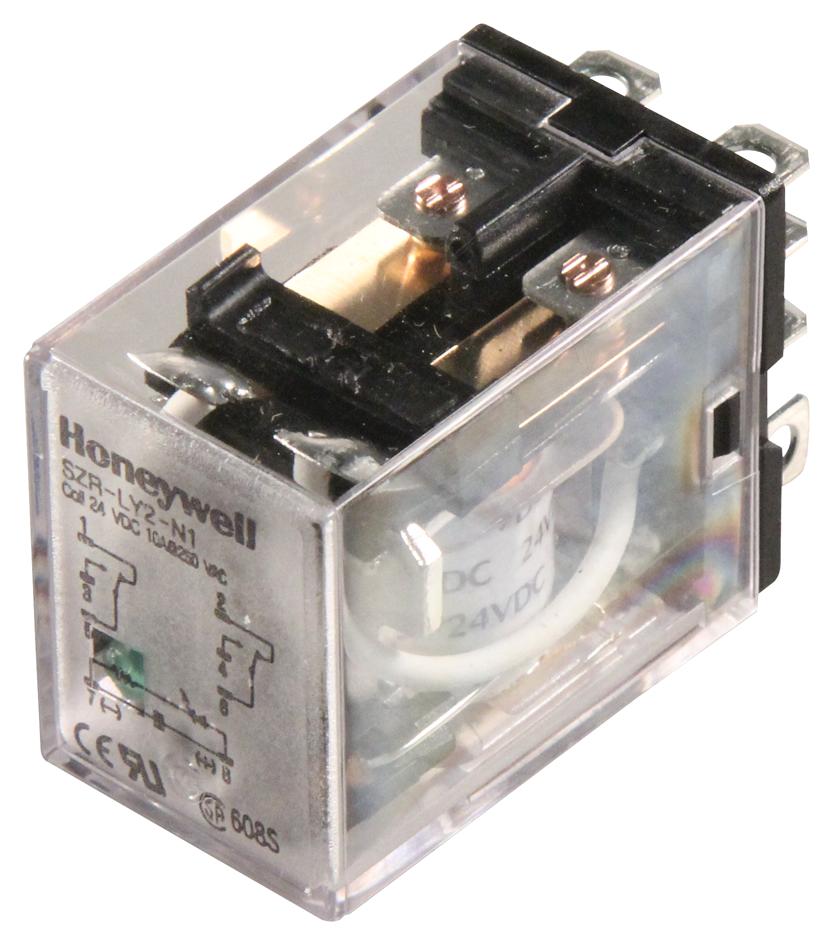 Buy Honeywell General Purpose Power Relay Part Number SZRLY2N1DC24V Online