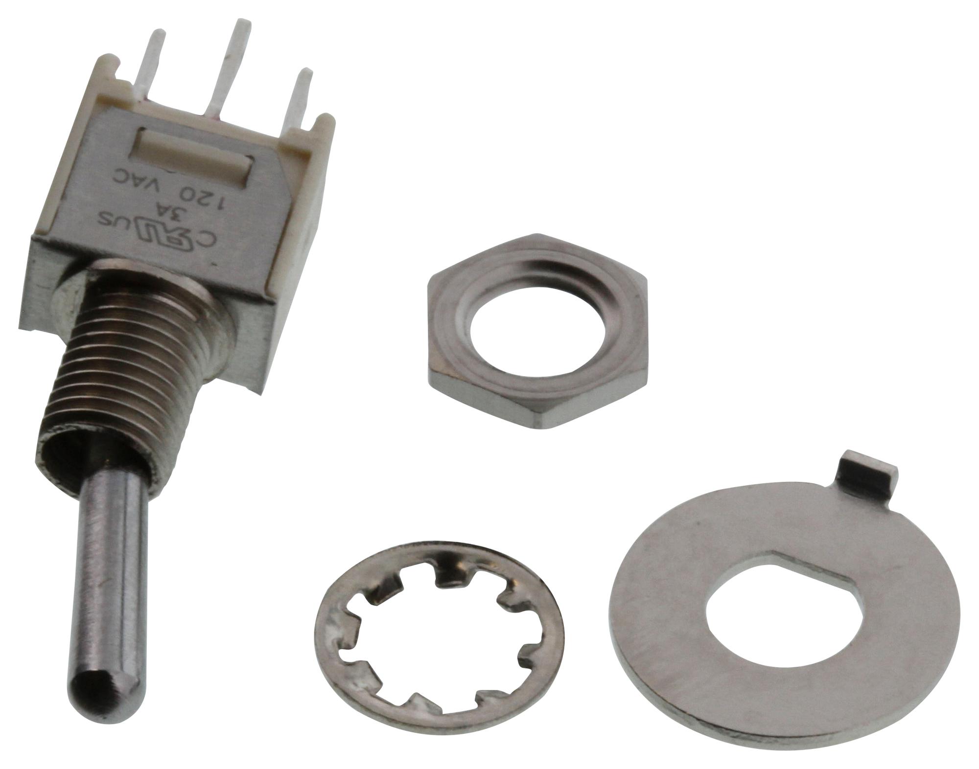 CK Switches Series T Subminiature Toggle Switch: T101SHZQE