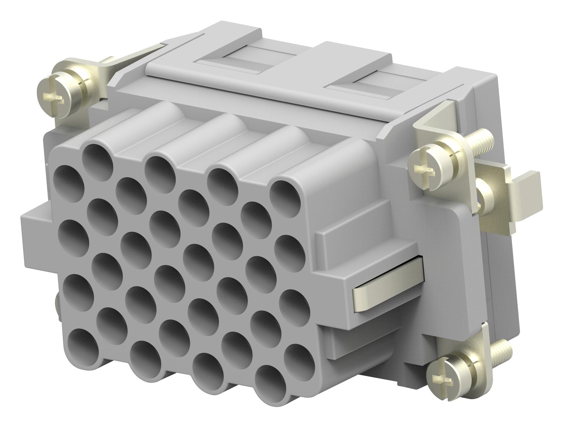 TE Connector Heavy-Duty EN45545 Compliant Connector Inserts for Railway Applications