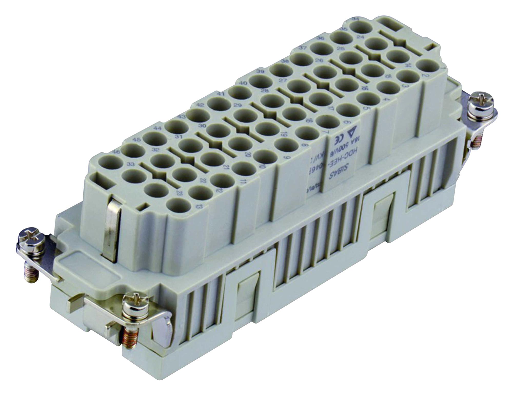 Buy TE Connectivity HDC Insert Part Number T2050462201007 Online