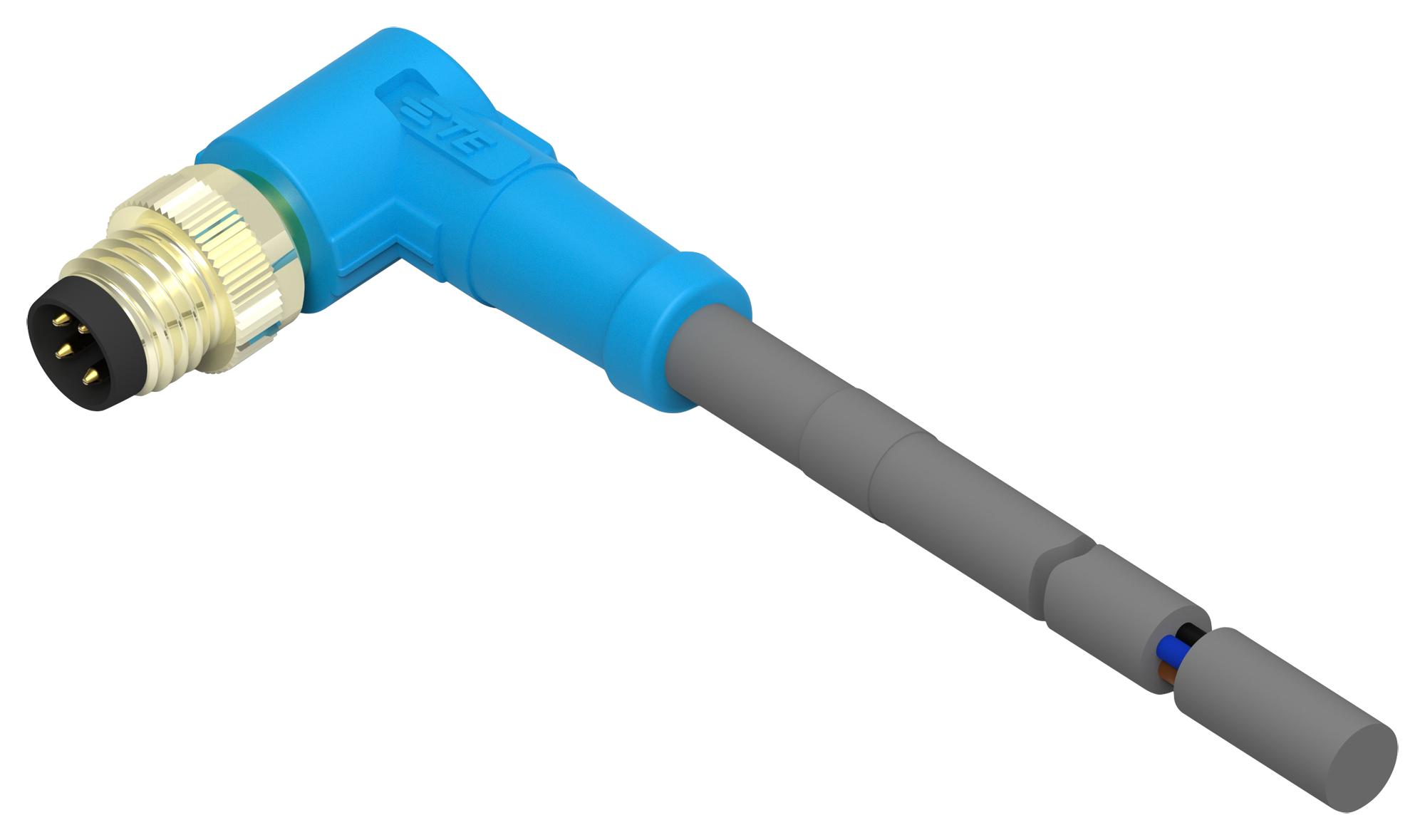 TE M4061220003 – Reliable Sensor/Actuator Cable Assembly for Industrial Applications