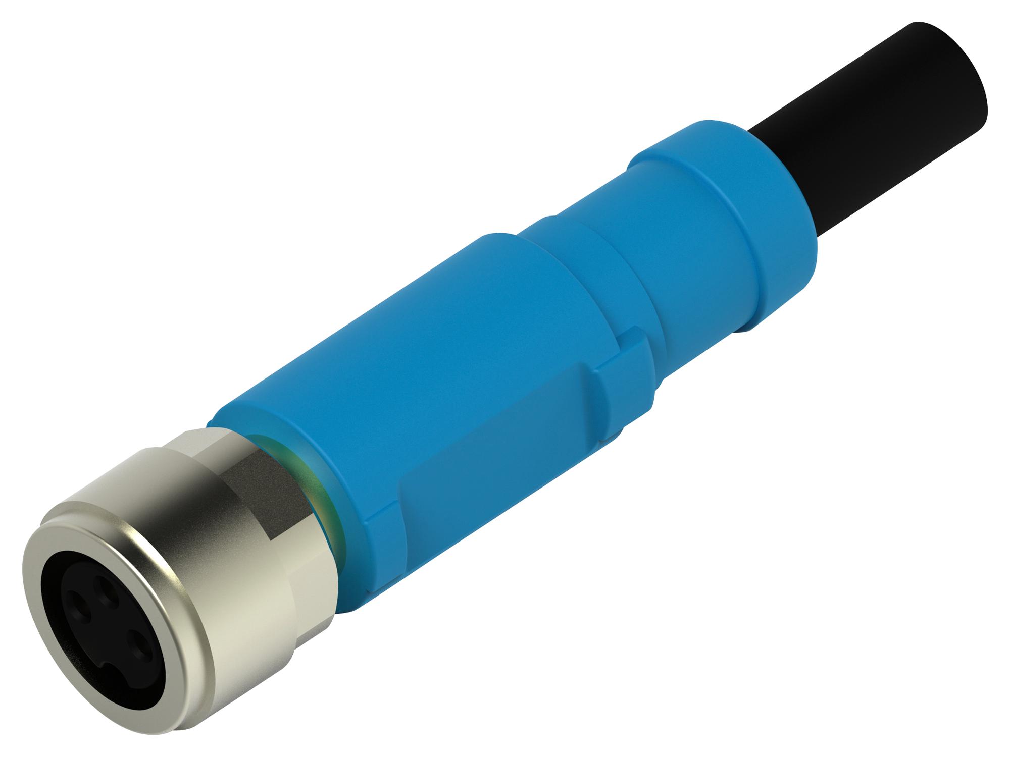 TE Series M8/M12 Sensor/Actuator Cable: T4061310003
