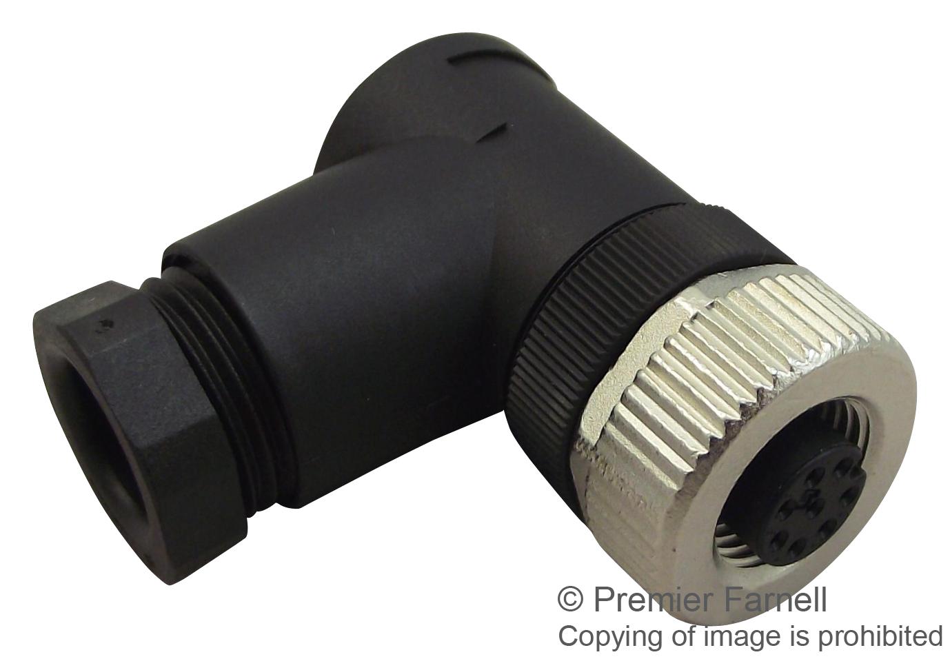 TE Connectivity T4112401051000 – Reliable M12 Connector for Industrial Applications